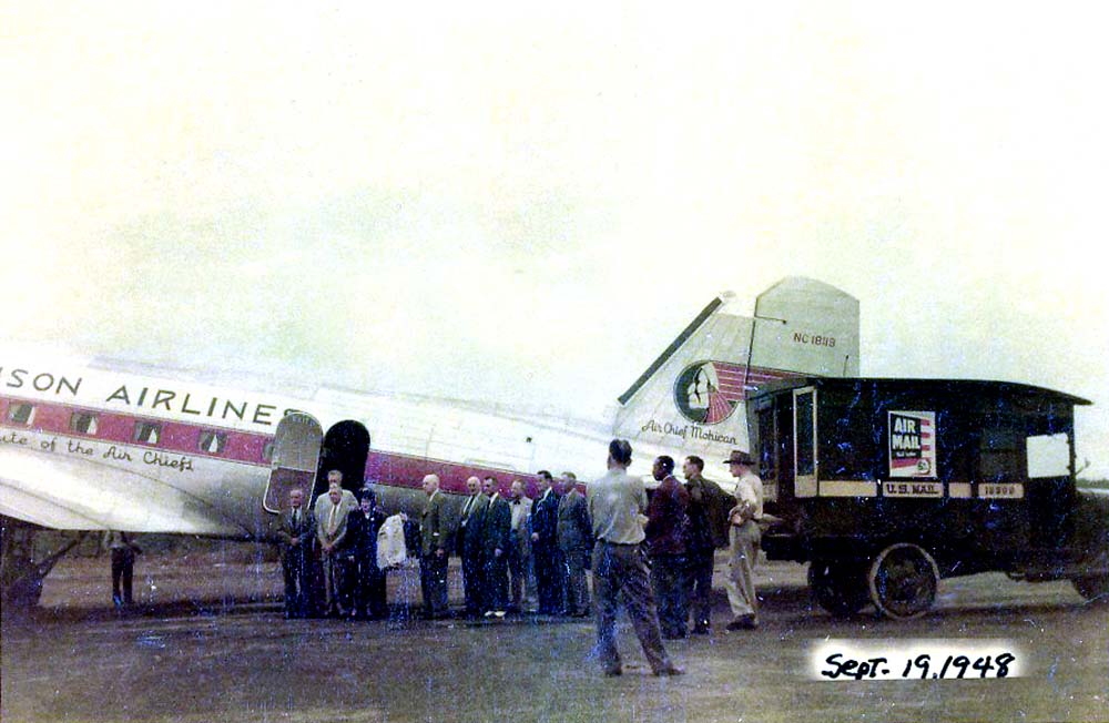 Robinson Inaugural Flight, 9/19/48 
