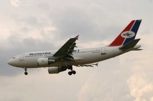 Yemenia Airbus A310, a day before its crash.